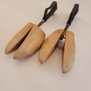 Vtg Regal Travel Tree Shoe Keepers Rochester Shoe Tree Cedar Wood Stretchers